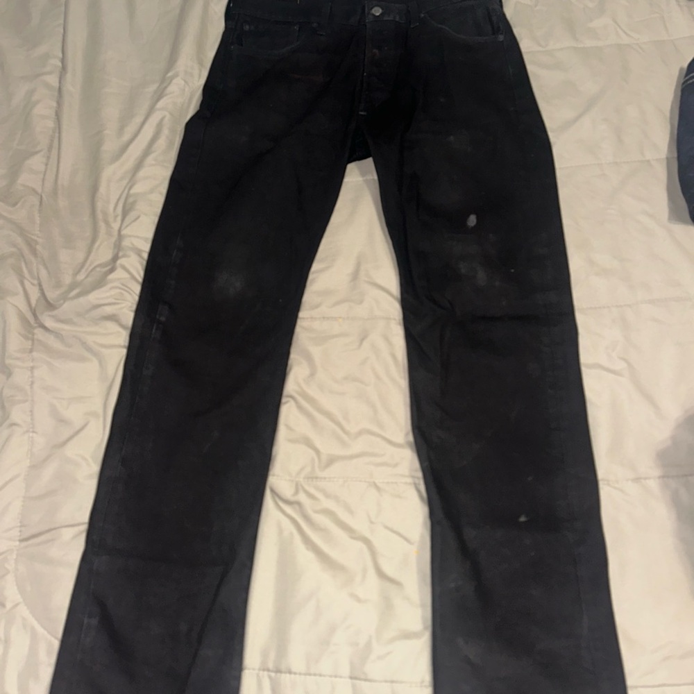 Men's Black Jeans 501 Levis